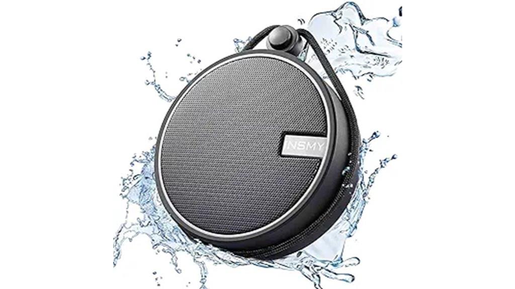 waterproof bluetooth shower speaker