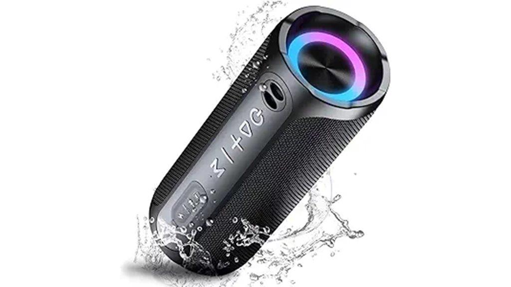 waterproof bluetooth stereo speaker