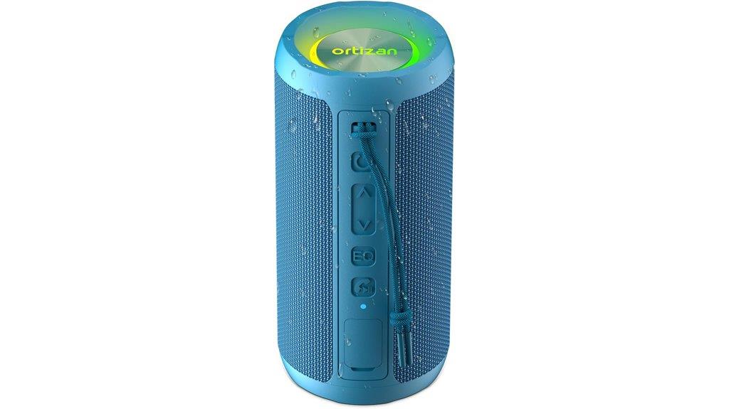 waterproof dustproof bluetooth speaker