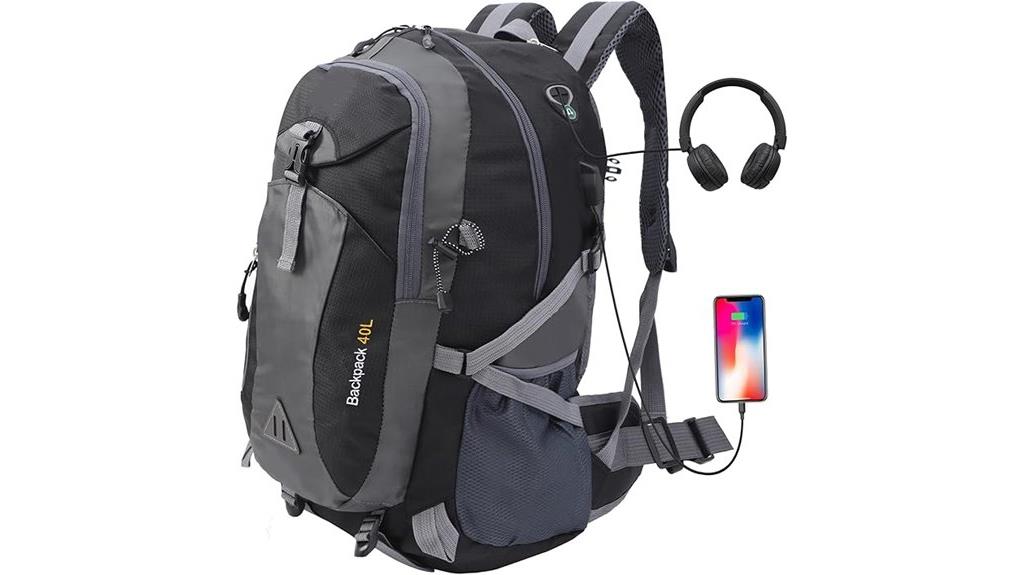 waterproof hiking daypack backpack