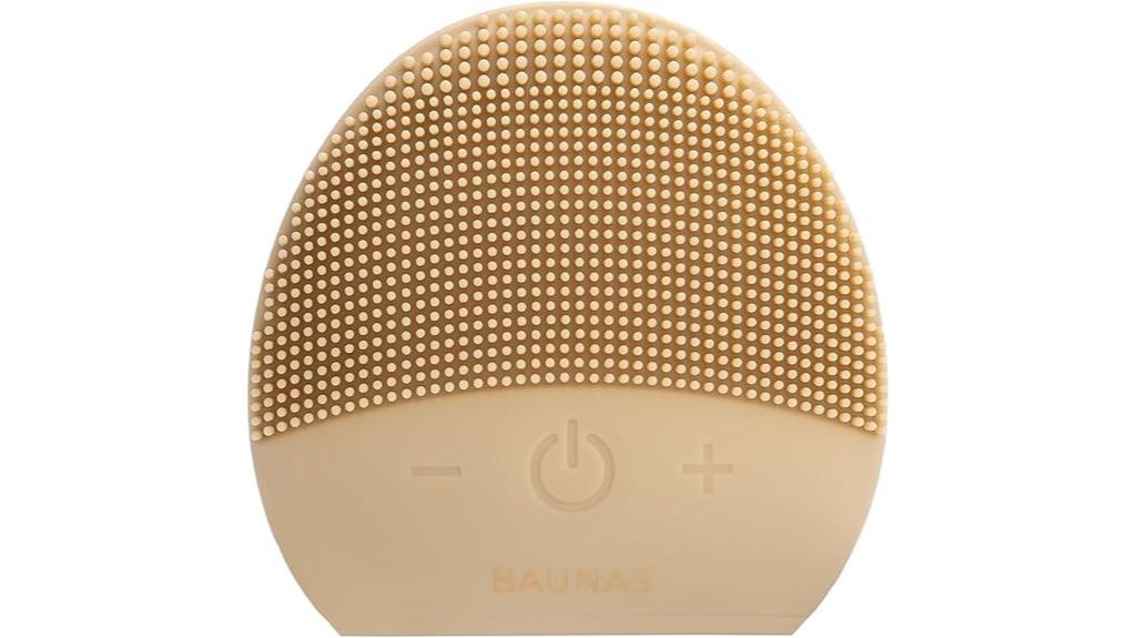 waterproof silicone facial cleansing brush