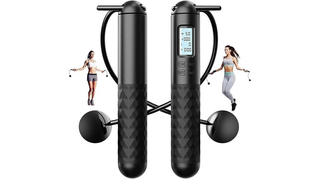 weighted cordless jump rope