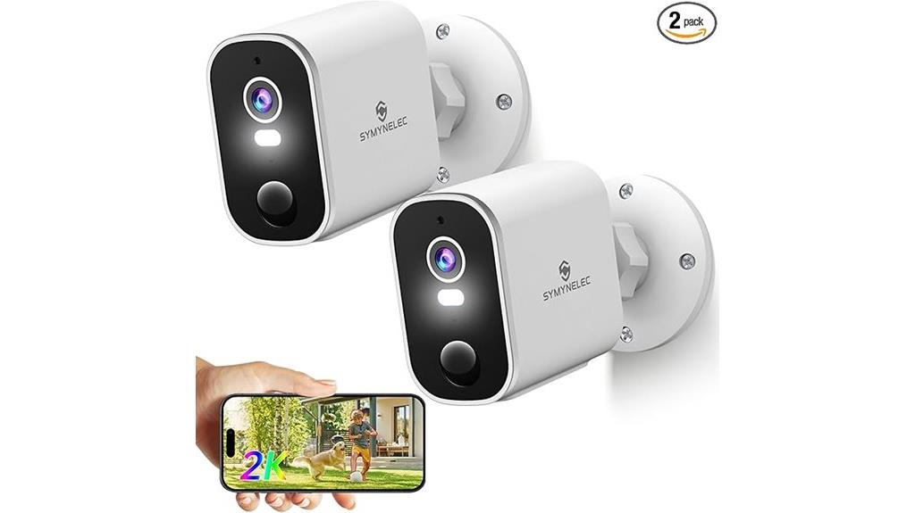 wireless outdoor 2k cameras