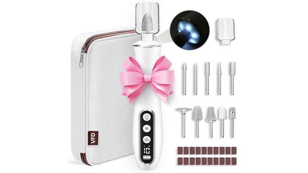 wireless rechargeable nail drill