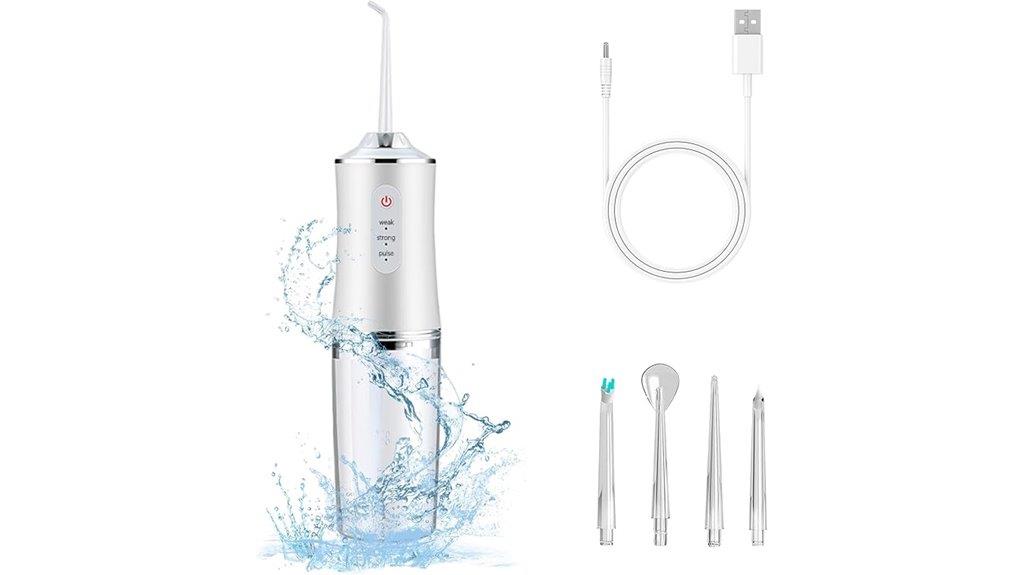 wireless travel dental flosser