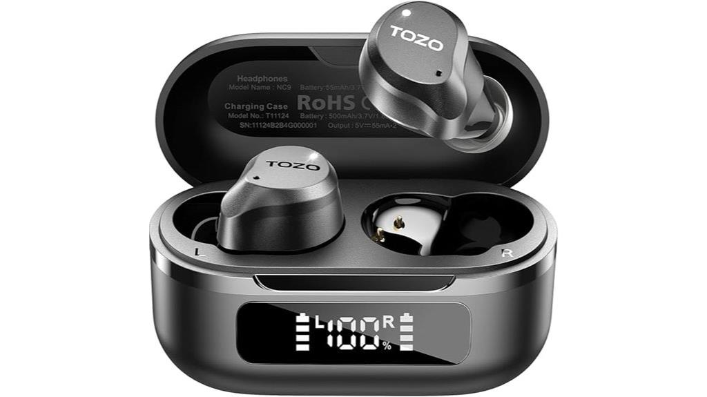 wireless waterproof noise canceling earbuds