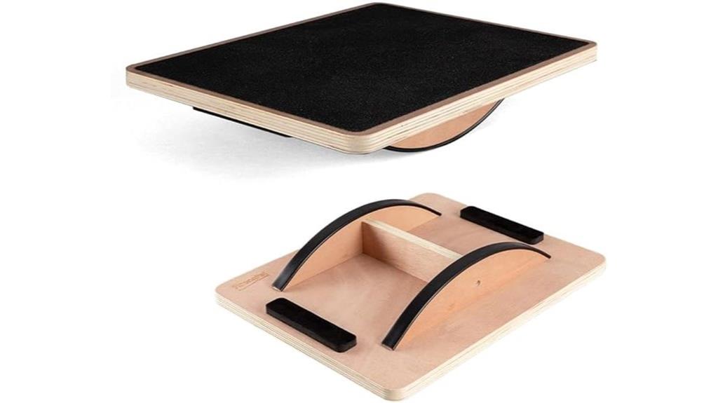 wooden adult balance rocker