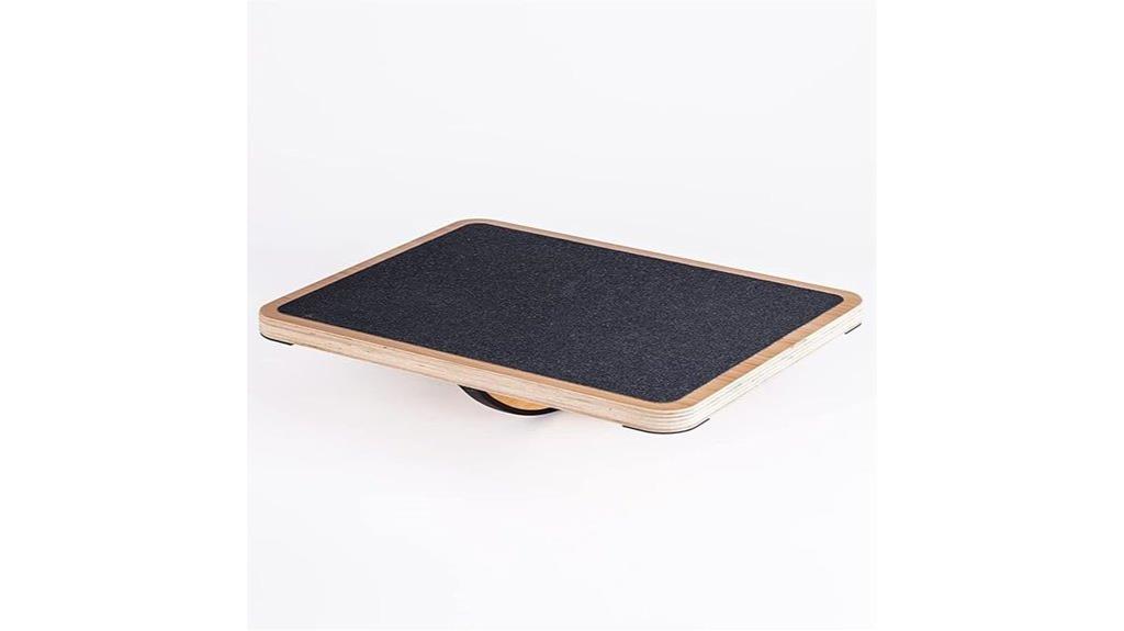 wooden balance board stability