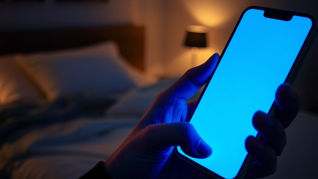 blue light inhibits melatonin