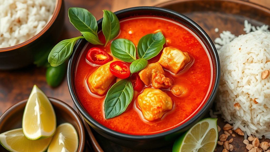 balance spice and ingredients