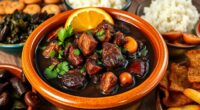 brazilian bean stew lunch