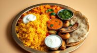 components of indian thali