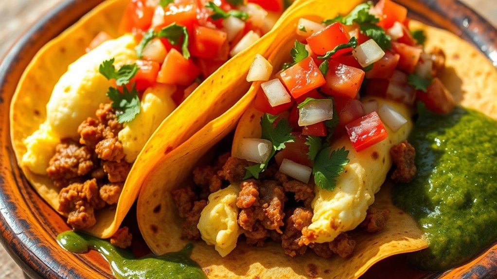 customize tacos with salsa