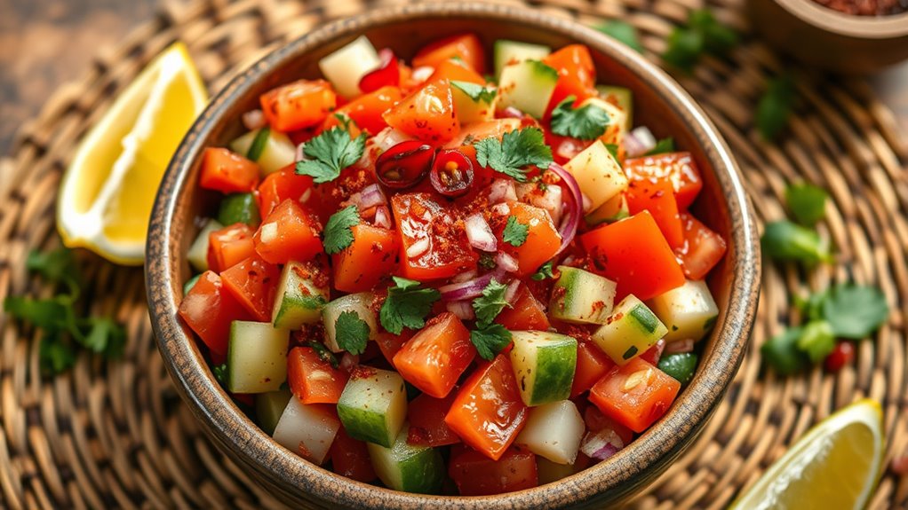 fresh flavorful healthy salad