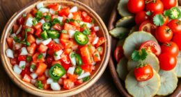 fresh mexican salad flavors