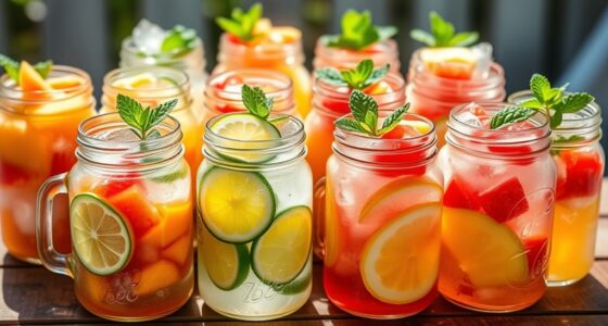 fruit infused latin summer drinks