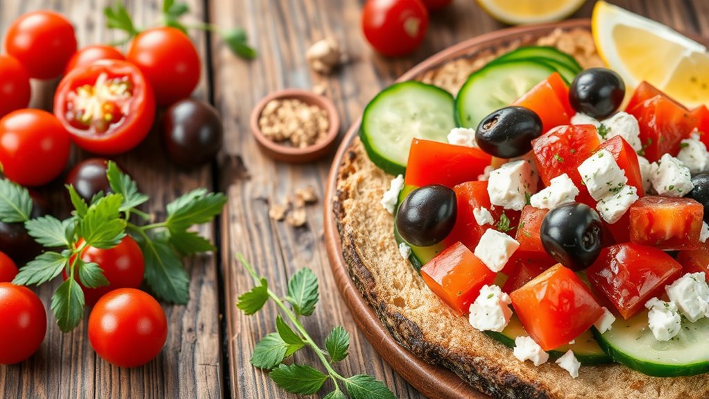 greek salad traditional differences