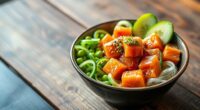 healthy hawaiian poke bowls