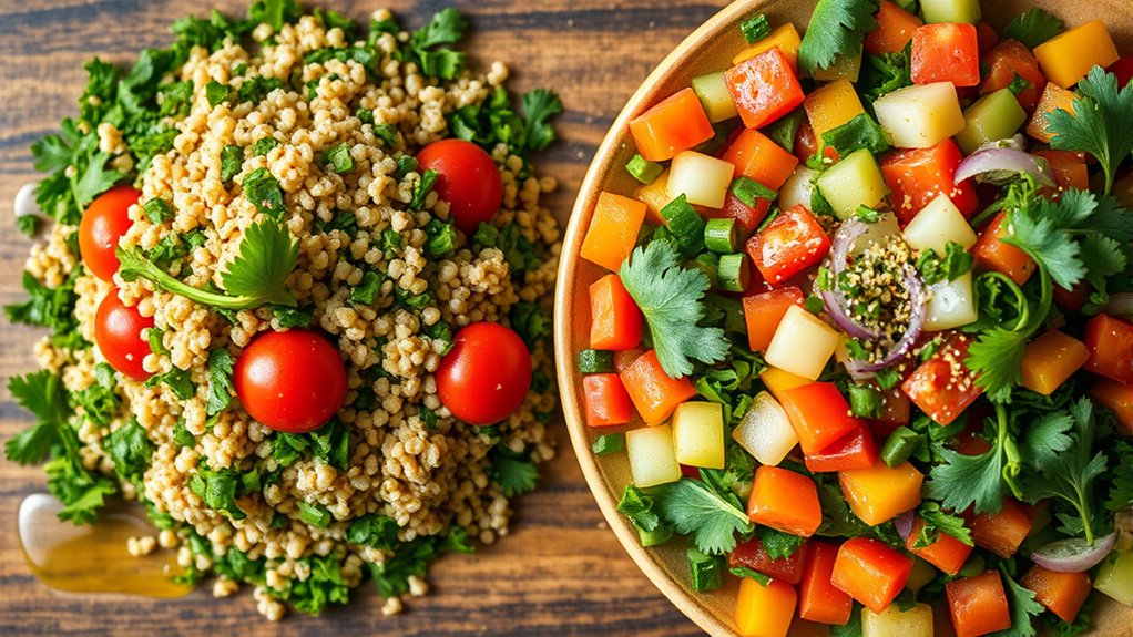 herb variations and serving styles