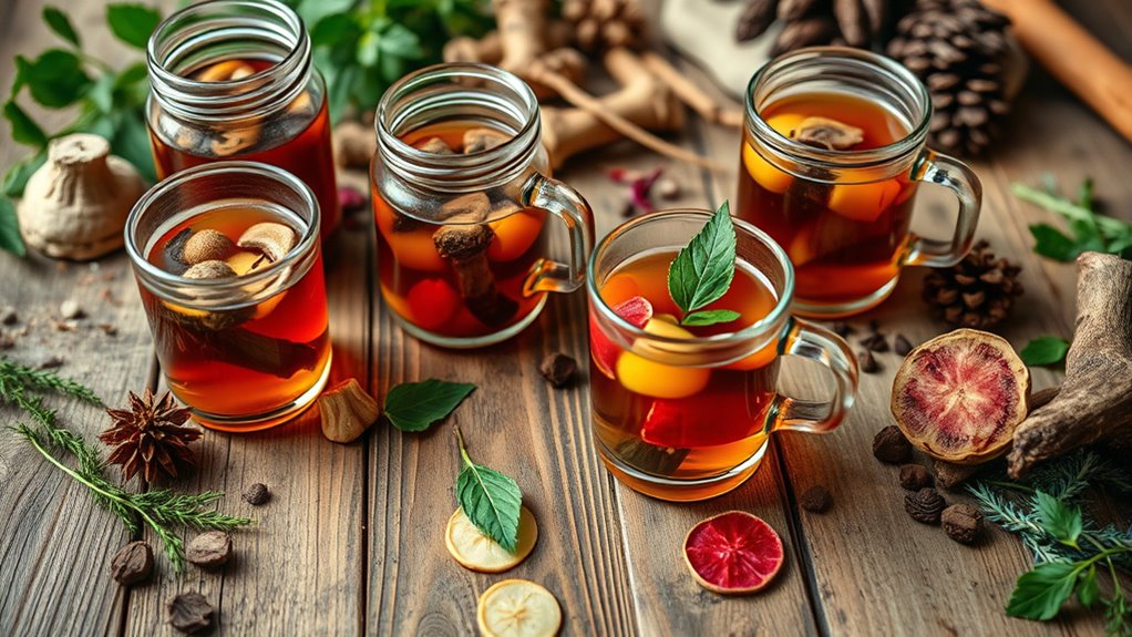herbal adaptogen beverage blends