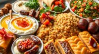 lebanese mezze and desserts