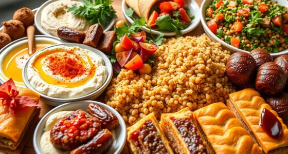 lebanese mezze and desserts
