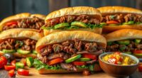 mexican torta sandwich variations