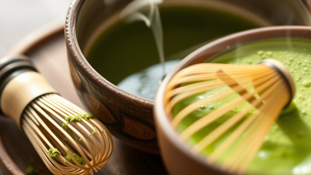 mindful matcha preparation ritual