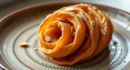 moroccan almond pastry snake