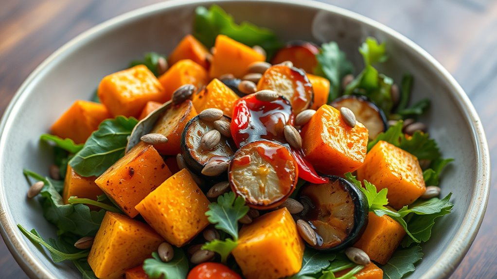 roasted seasonal root vegetables