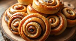 scandinavian cinnamon and cardamom pastries