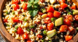 south american quinoa salads