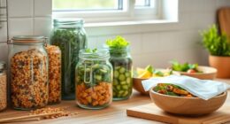 sustainable healthy meal preparation