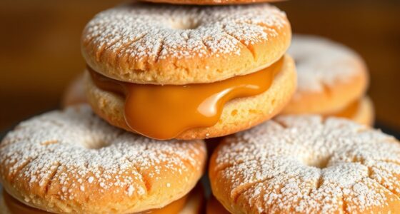 sweet argentine caramel sandwiches