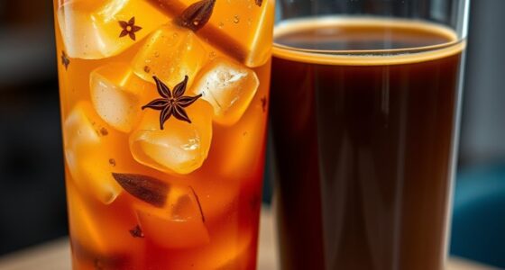 sweet spiced thai beverages