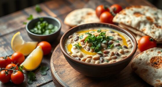 traditional egyptian fava dish