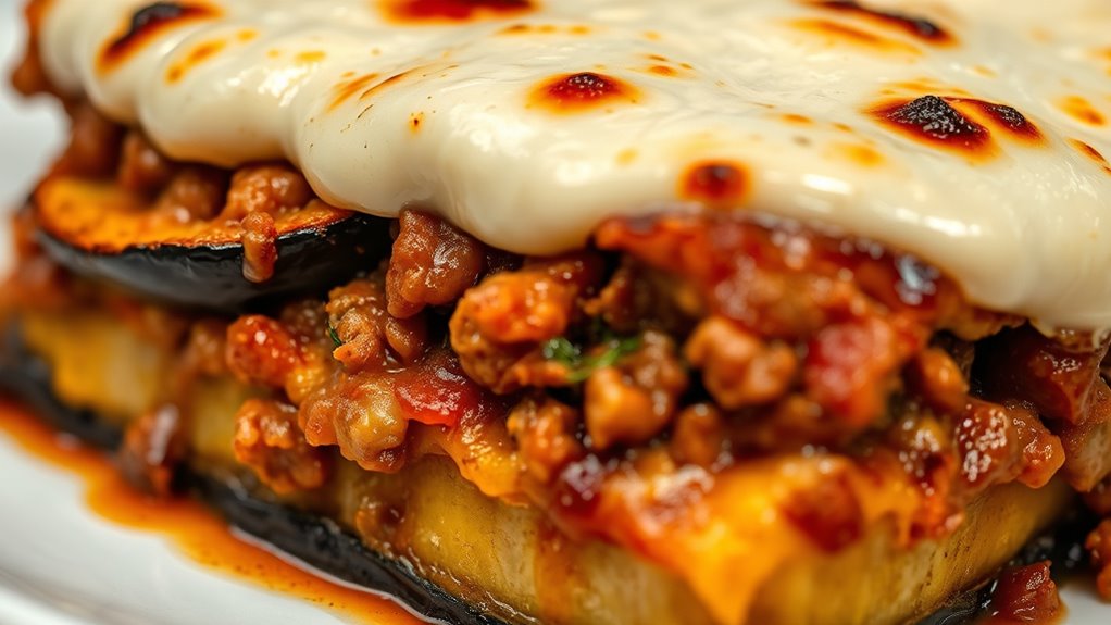 traditional layered greek casserole