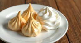 vegan meringues and whipped