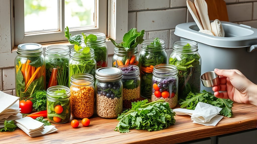 zero waste meal prep techniques