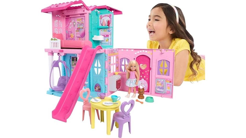 barbie chelsea dollhouse set