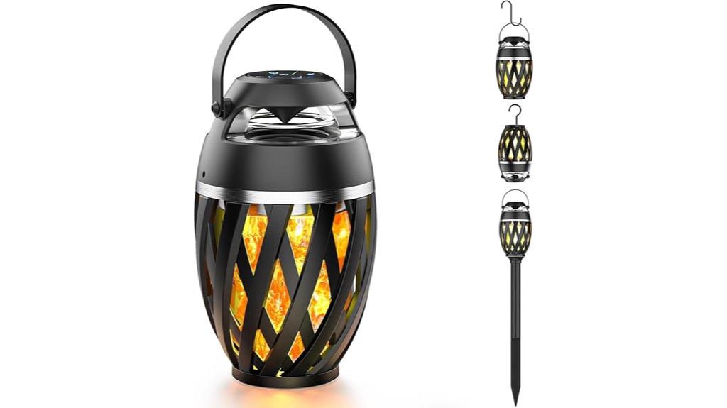 bluetooth speaker led torch