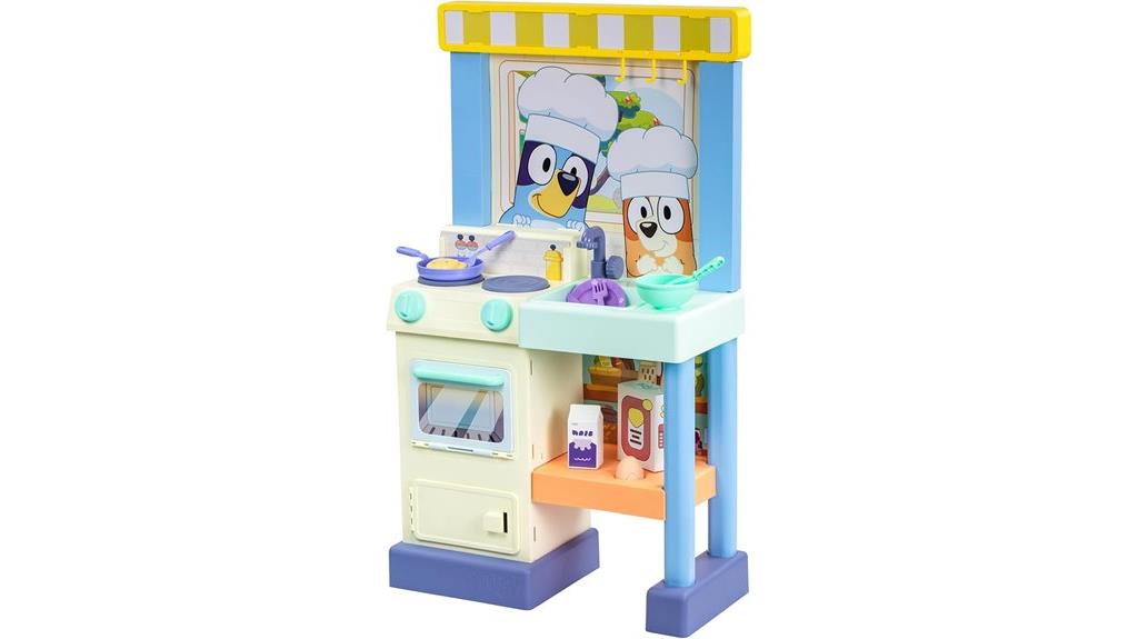 child s blue kitchen set