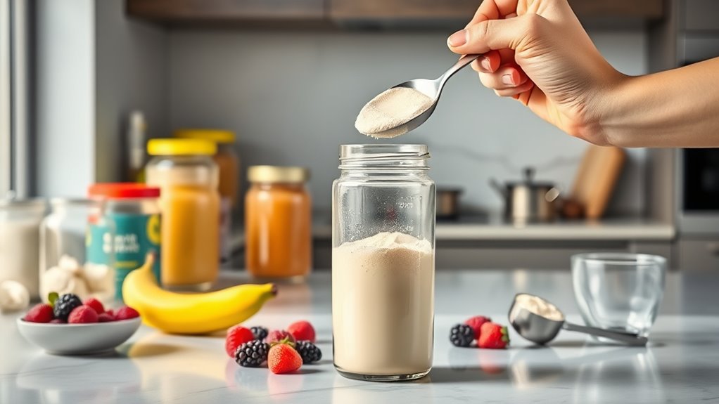 choose high protein low sugar