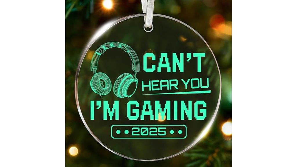 gamer themed christmas tree decorations