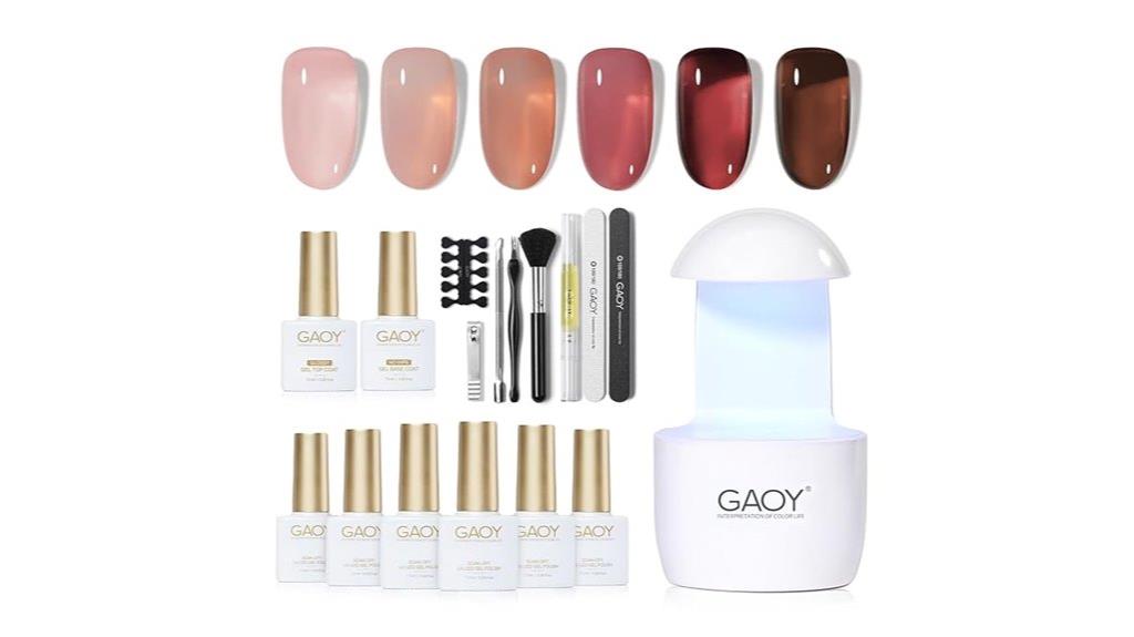 gel nail kit uv