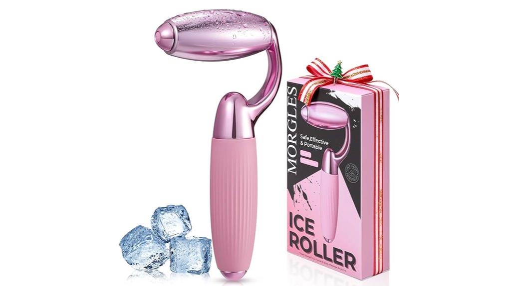 ice facial roller therapy