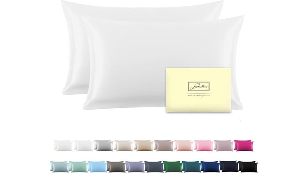 silk pillowcases set of 2