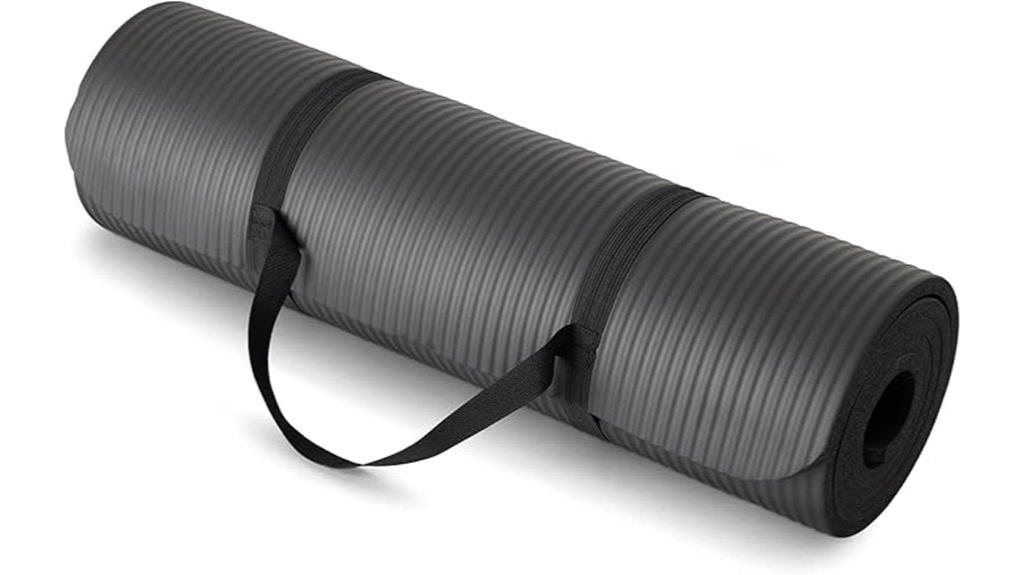 thick durable yoga mat