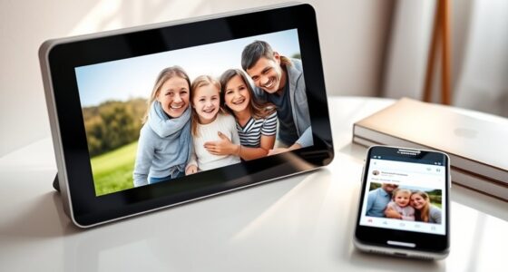 top email enabled digital frames