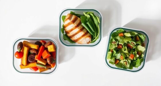 top glass meal containers